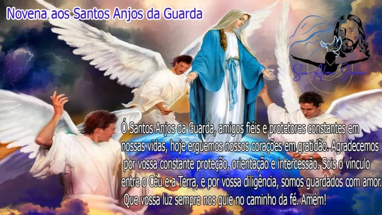 Santos Anjos e Nossa Senhora